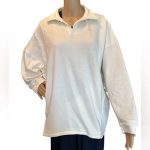 NWT Free People Sweatshirt Ivory S